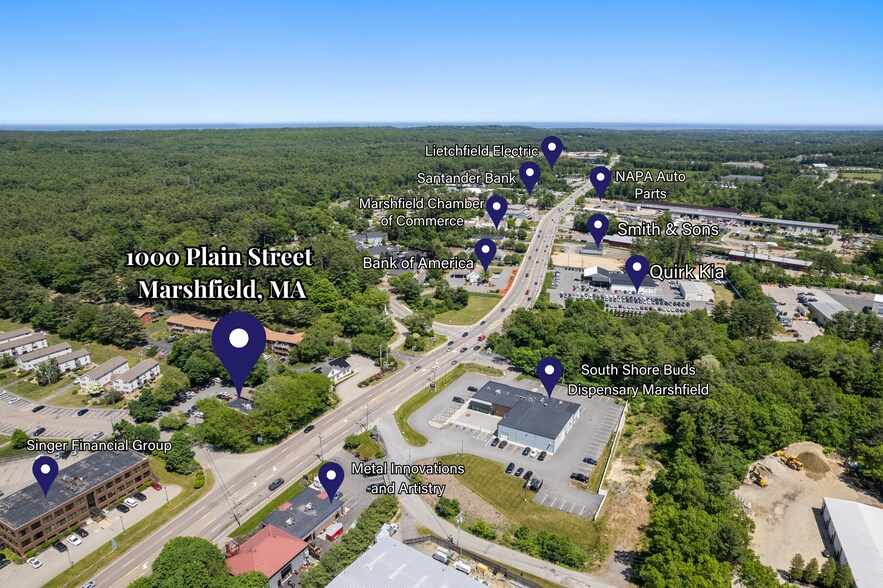 1000 Plain St, Marshfield, MA à vendre - Photo de l’immeuble – Image 2 sur 5