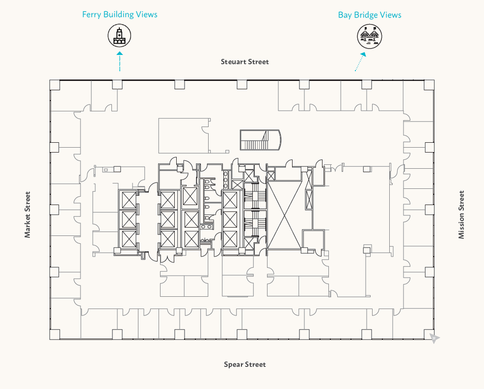 1 Market St, San Francisco, CA à louer Photo de l’immeuble– Image 1 sur 1