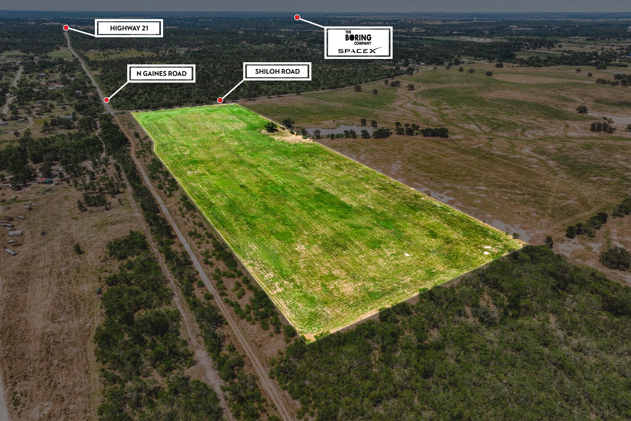 TBD (27 Acres) Shiloh Road, Bastrop, TX à vendre Photo principale– Image 1 sur 16