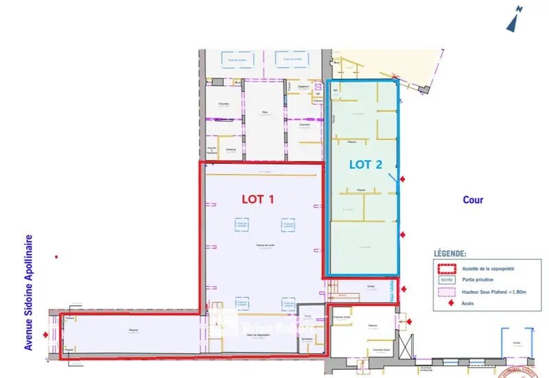 18 Avenue Sidoine Apollinaire, Lyon à vendre - Plan d’étage – Image 2 sur 6