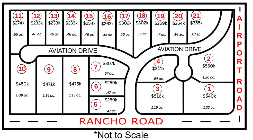 3653 Rancho Rd, Redding, CA à vendre - Plan cadastral – Image 1 sur 1