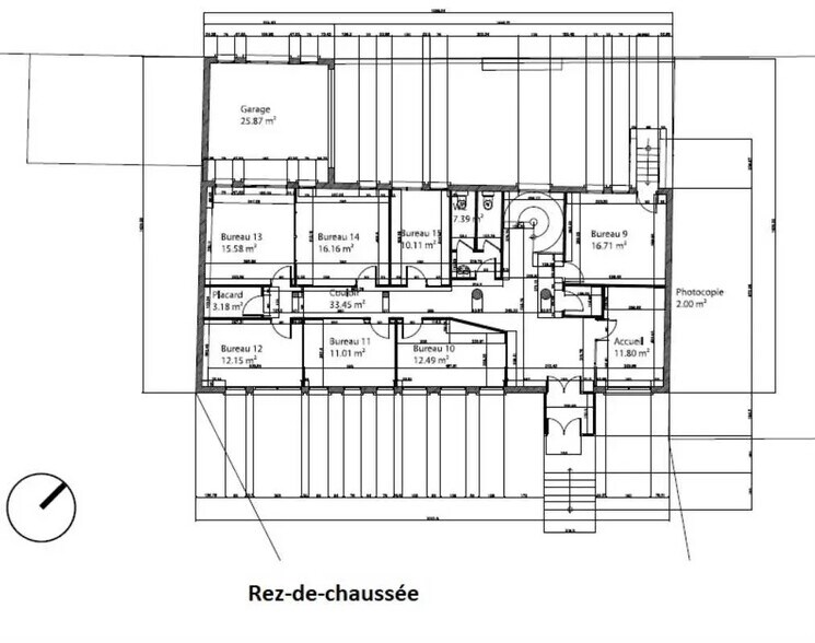 Bureau dans Saint-Maur-des-Fossés à louer - Plan d’étage – Image 3 sur 3