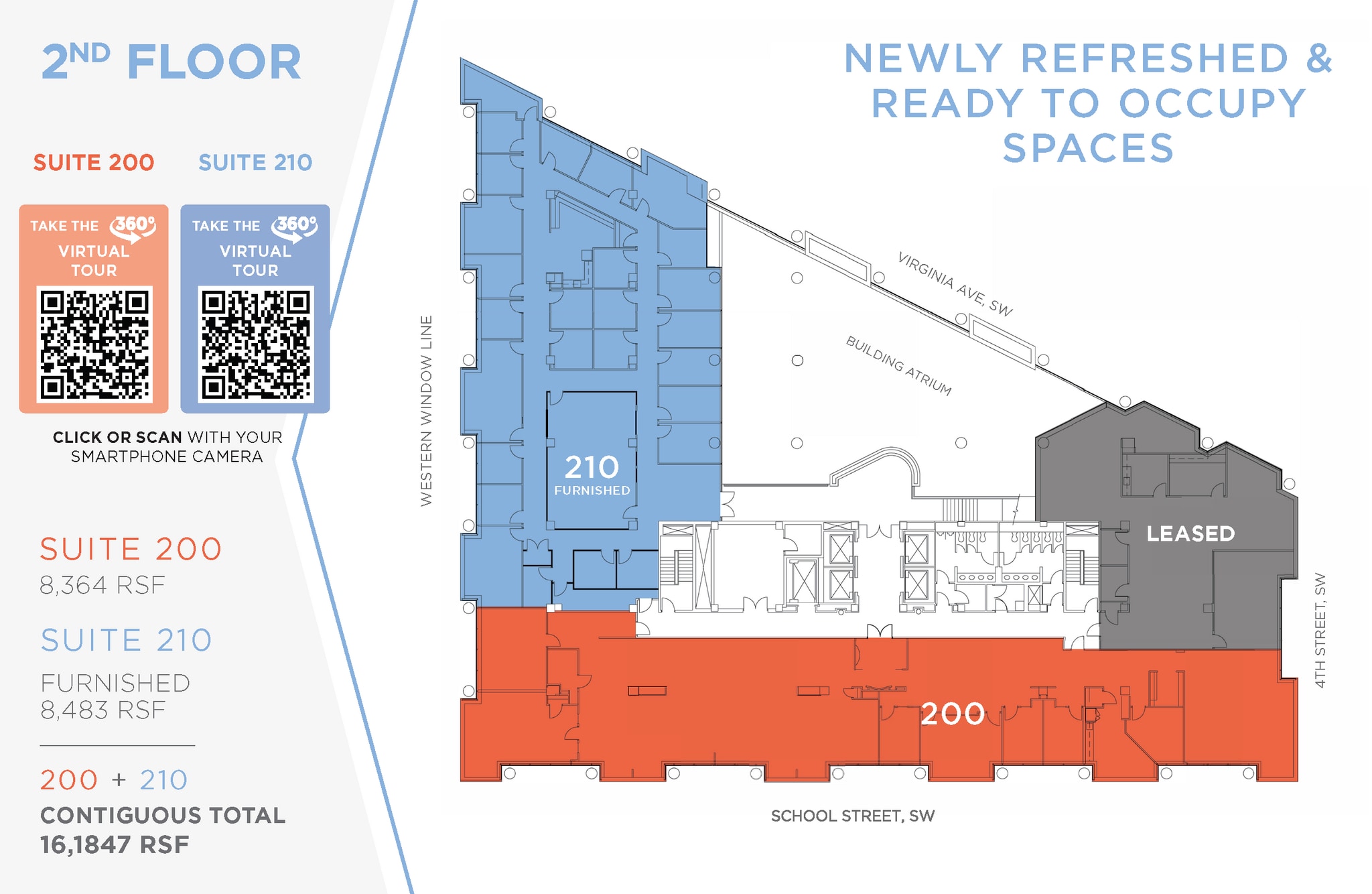 400 Virginia Ave SW, Washington, DC à louer Plan d’étage– Image 1 sur 7