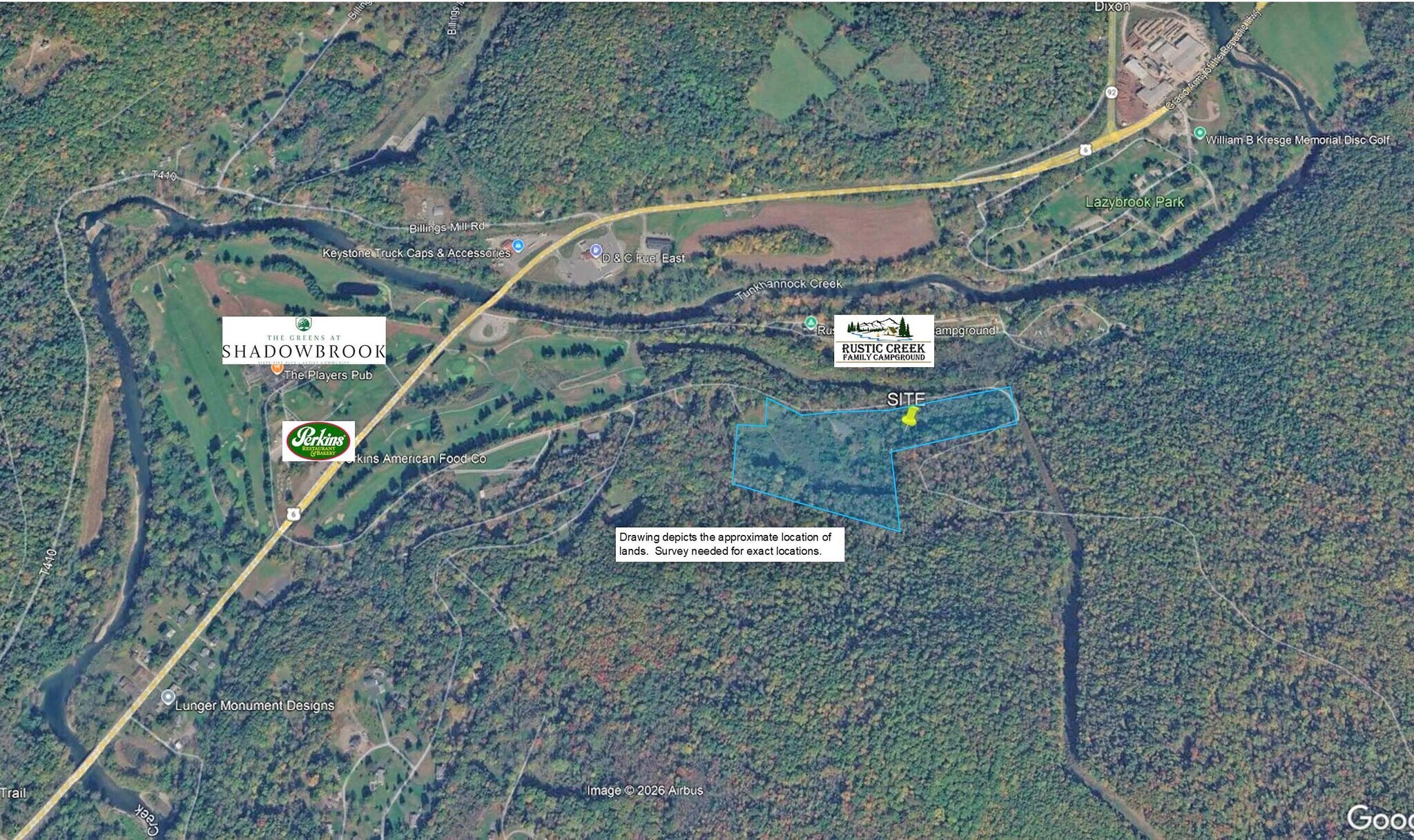 1 Golf Lane, Tunkhannock, PA à vendre Photo principale– Image 1 sur 3