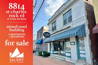 Plus de détails pour 8814 Saint Charles Rock Rd, Saint Louis, MO - Local commercial à vendre