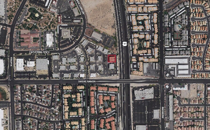 6960 Smoke Ranch Rd, Las Vegas, NV à louer - Aérien – Image 3 sur 16