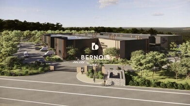 Signes - Vue aérienne  vue de carte