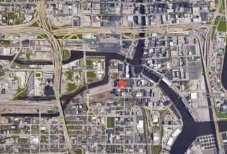 184-196 S 2nd St, Milwaukee, WI - Vue aérienne vue de carte