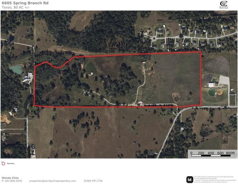 6605 Spring Branch Rd, Montgomery, TX à vendre - Photo de l’immeuble – Image 2 sur 11