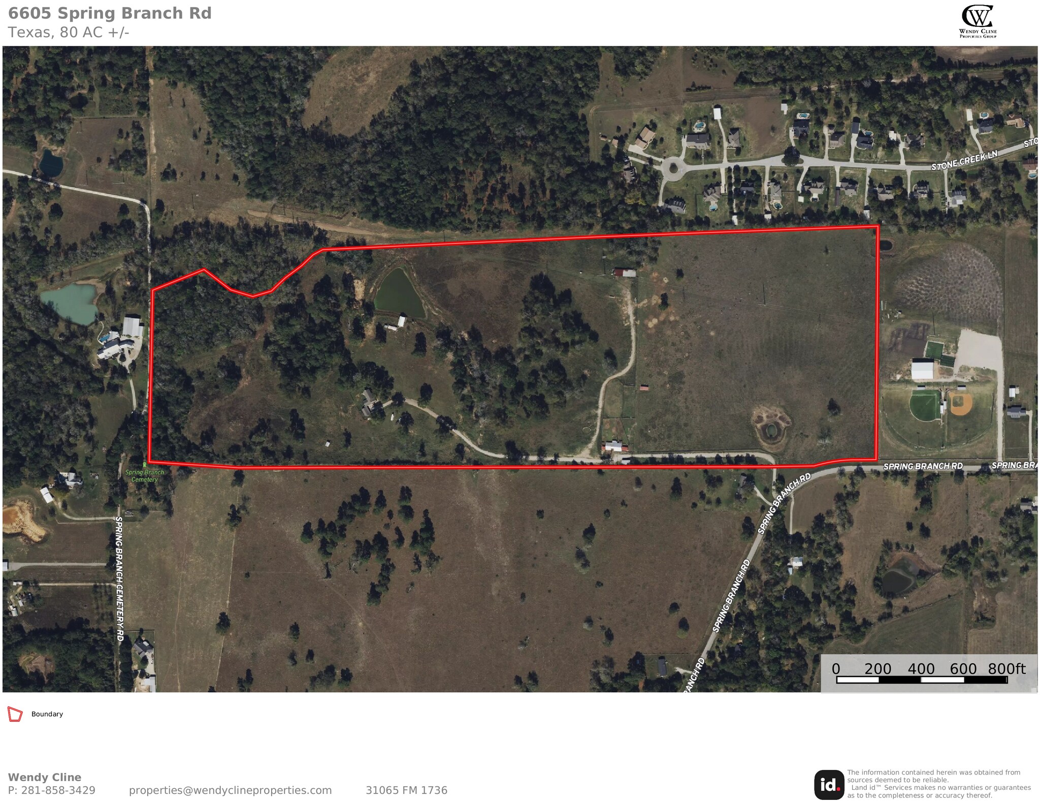 6605 Spring Branch Rd, Montgomery, TX à vendre Photo de l’immeuble– Image 1 sur 10