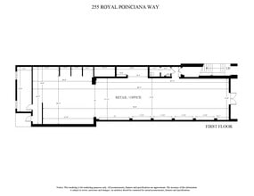 255 Royal Poinciana Way, Palm Beach, FL à louer Plan d’étage– Image 1 sur 1