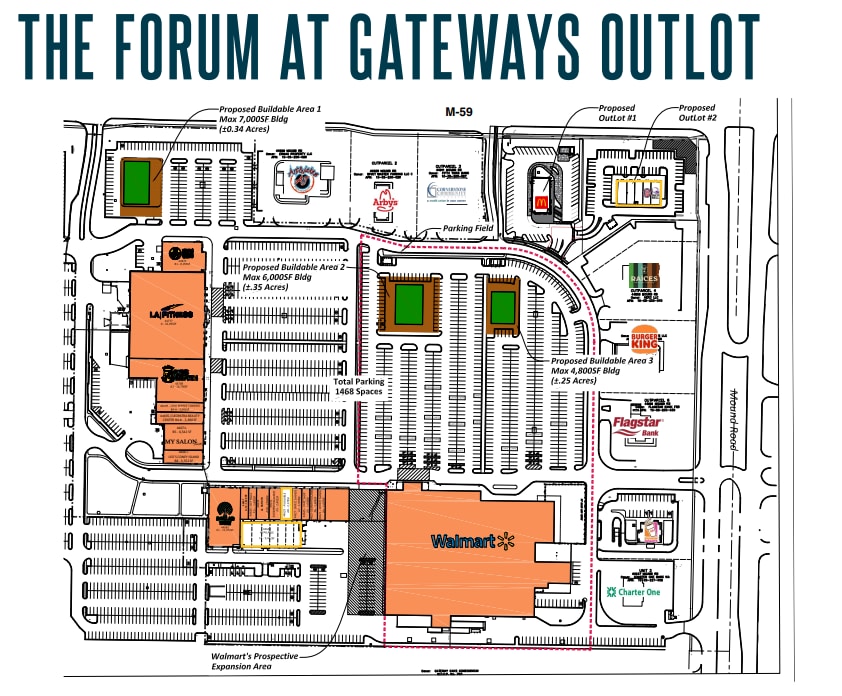 44817 Mound Rd, Sterling Heights, MI à louer Plan d’étage– Image 1 sur 1