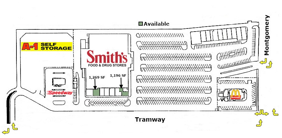 4700 Tramway Blvd NE, Albuquerque, NM à louer - Plan de site – Image 2 sur 3