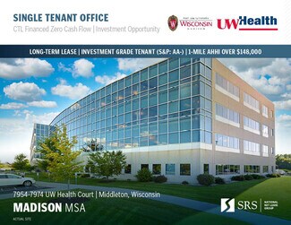 Plus de détails pour 7974 UW Health Ct, Middleton, WI - Bureau à vendre