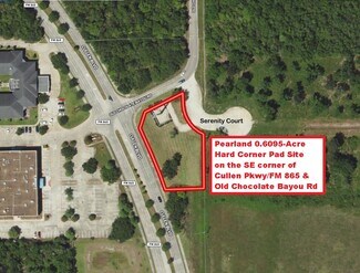 Plus de détails pour Cullen Pky & Old Chocolate Bayou Rd, Pearland, TX - Terrain à vendre