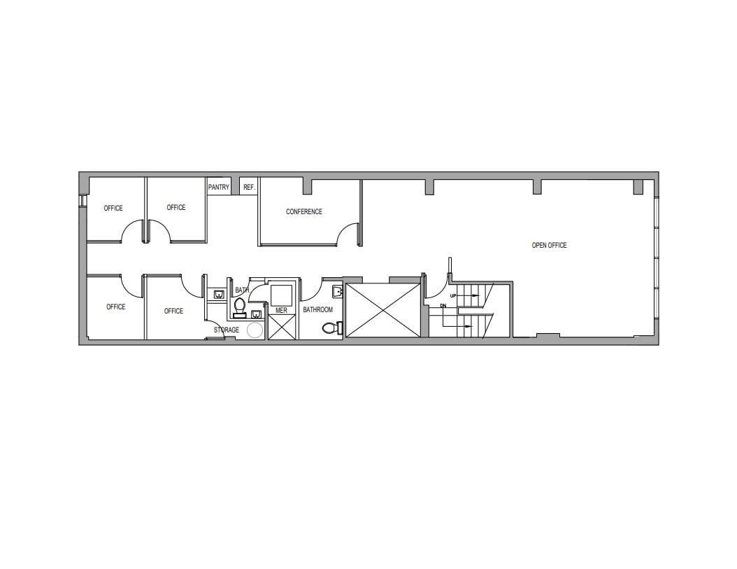 107 E Broadway, New York, NY 10002 - Lot 501 - - Plan d’étage - Image 1 of 3