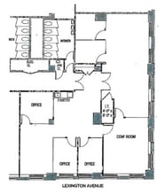 122 E 42nd St, New York, NY à louer Plan d’étage– Image 1 sur 1