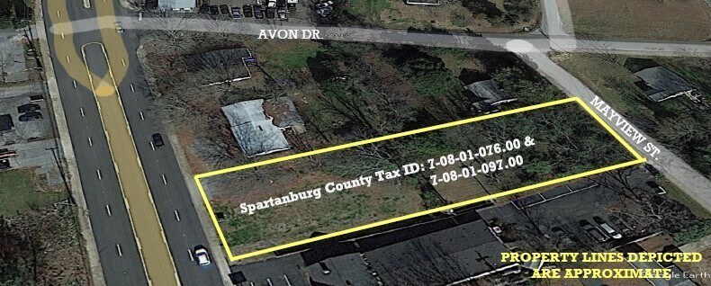 0 Boiling Spring Rd, Spartanburg, SC à vendre Photo de l’immeuble– Image 1 sur 3