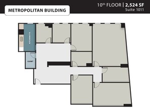 8720 Georgia Ave, Silver Spring, MD à louer Plan d’étage– Image 1 sur 1