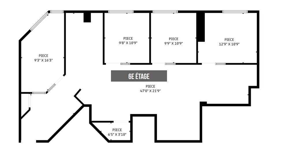 1850 Rue Panama, Brossard, QC à louer Plan d’étage– Image 1 sur 12