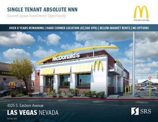 Plus de détails pour 4105 S Eastern Ave, Las Vegas, NV - Local commercial à vendre