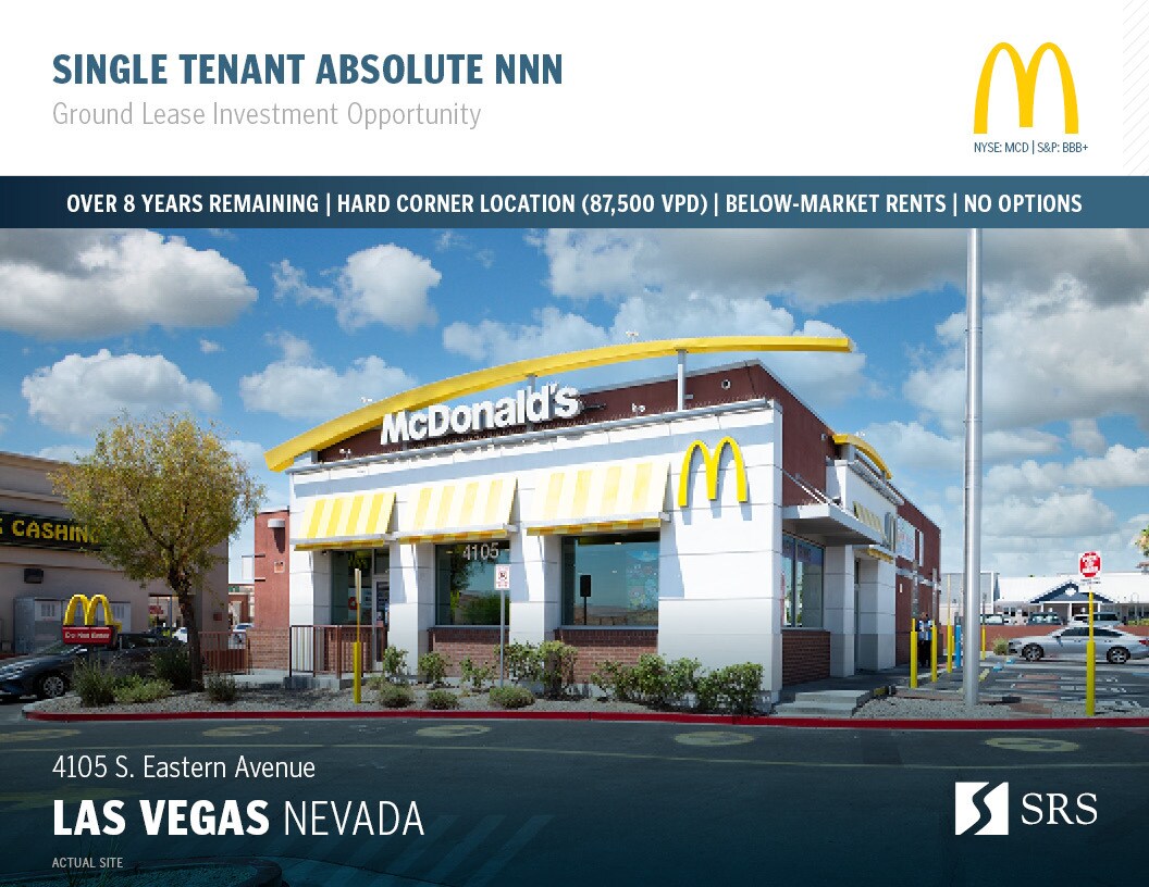 4105 S Eastern Ave, Las Vegas, NV à vendre Photo de l’immeuble– Image 1 sur 9