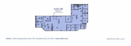 16600 Sherman Way, Van Nuys, CA à louer Plan d’étage– Image 1 sur 1