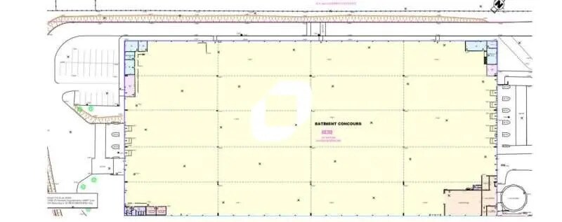 Industriel/Logistique dans Saint-Quentin-Fallavier à louer - Plan d’étage – Image 3 sur 3