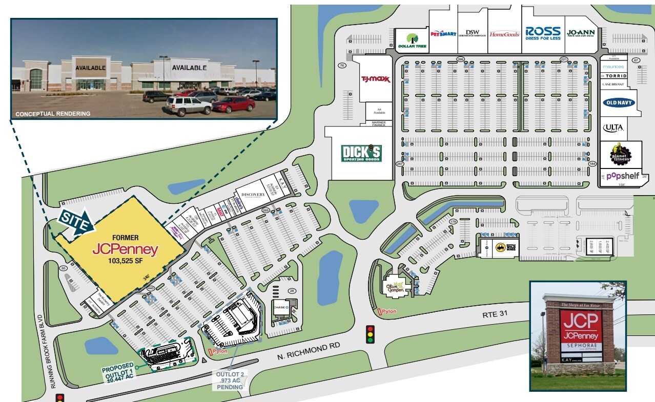 3340 Shoppers Dr, Mchenry, IL à louer Plan d’étage– Image 1 sur 2