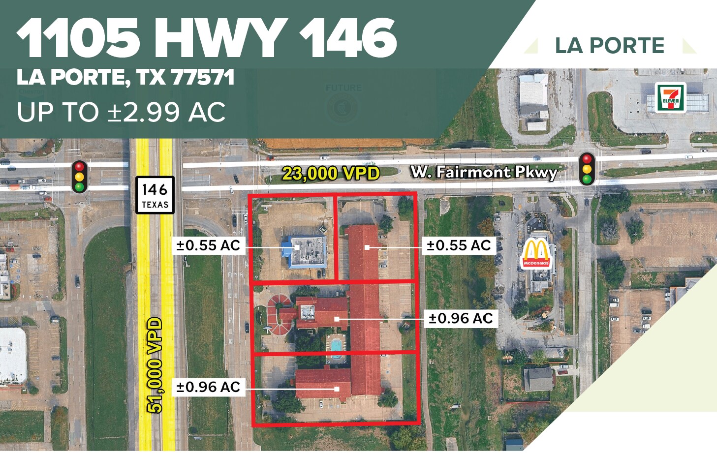 1105 Highway 146 S, La Porte, TX à vendre Photo de l’immeuble– Image 1 sur 2