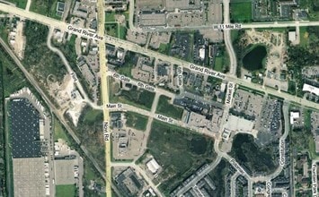 25750-25780 Novi Rd, Novi, MI - VUE AÉRIENNE  vue de carte