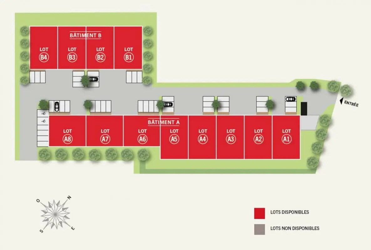 Local d’activités dans Saint-Quentin-Fallavier à louer Plan de site– Image 1 sur 8
