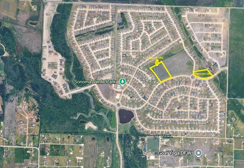 0001 Via Toscana Lane, Rockwall, TX à vendre - Aérien – Image 2 sur 2