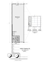 14355-14361 Catalina St, San Leandro, CA à louer Plan de site– Image 1 sur 5