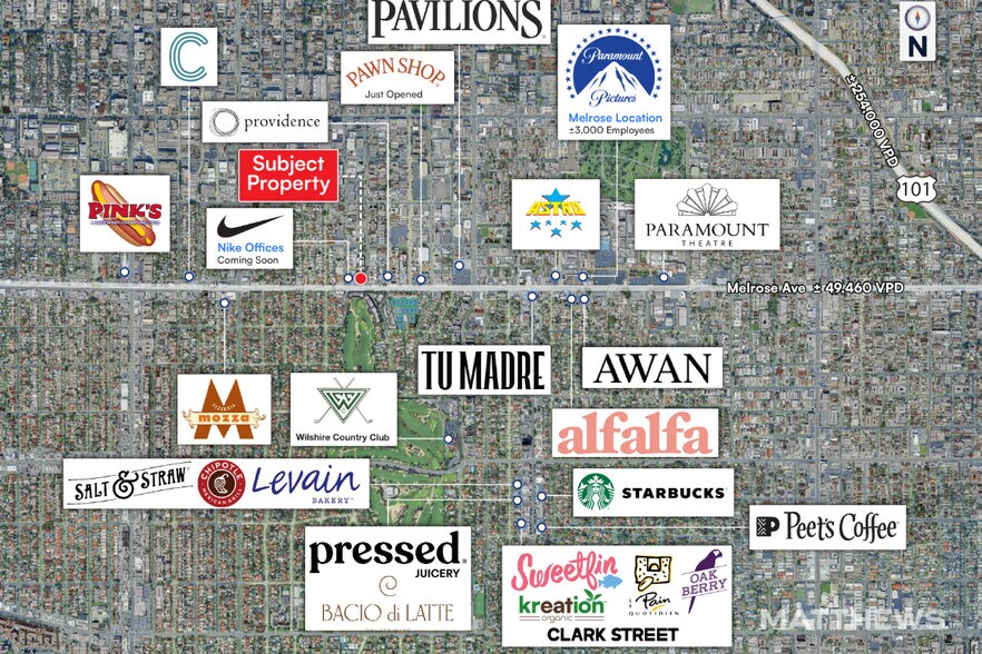 6051-6059 Melrose Ave, Los Angeles, CA à louer - Photo de l’immeuble – Image 3 sur 3