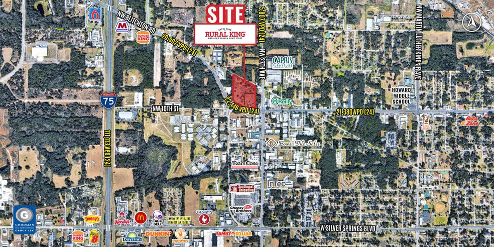 2999 NW 10th St, Ocala, FL à louer - Aérien – Image 2 sur 3
