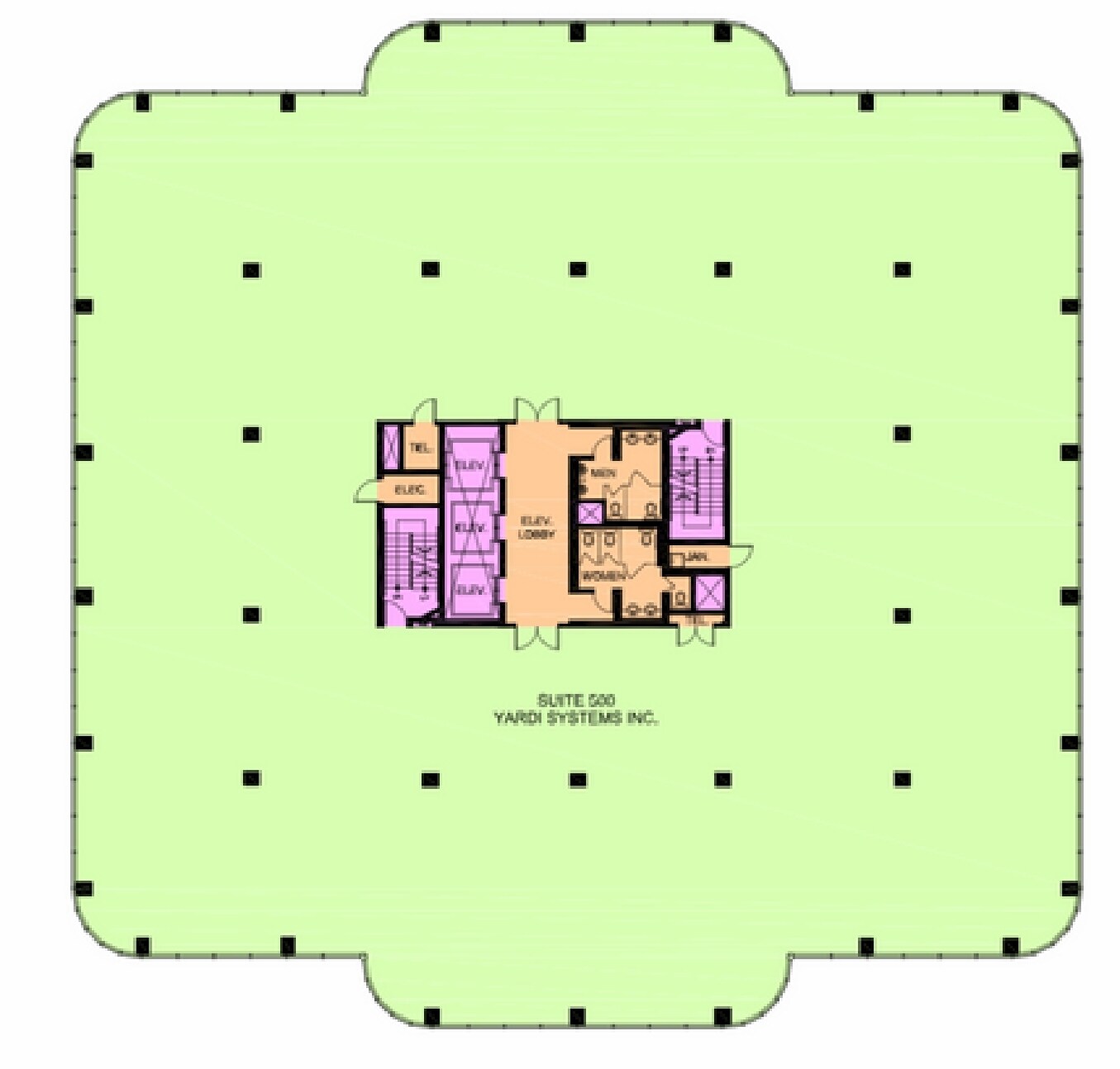 5945-5955 Airport Rd, Mississauga, ON à louer Plan d’étage– Image 1 sur 1