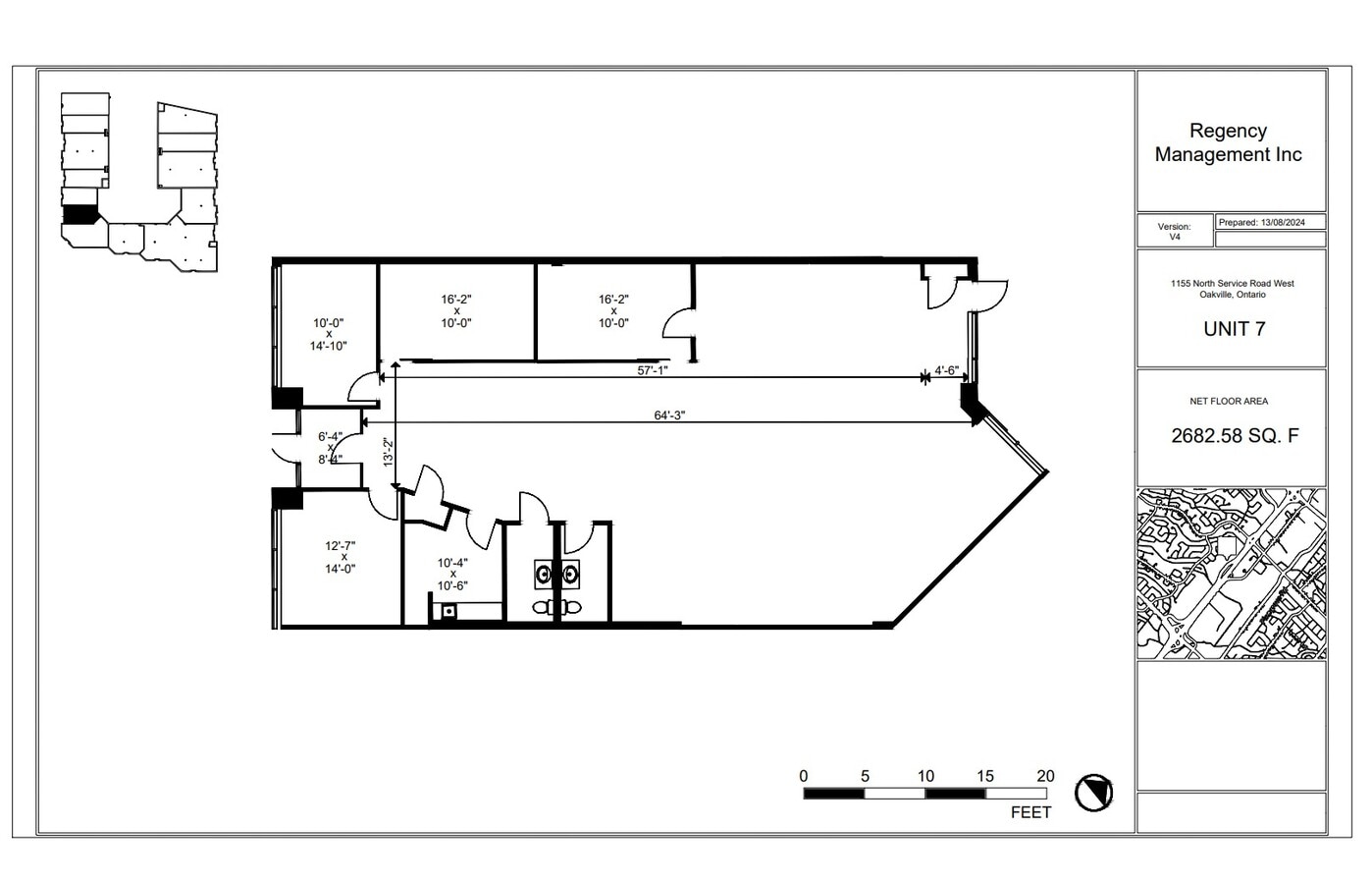 1155 N Service Rd W, Oakville, ON L6M 3E3 - Lot 7 -  - Plan d’étage - Image 1 of 1
