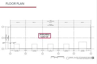 5631-5633 Texoma Pky, Sherman, TX à louer Plan d’étage– Image 2 sur 4
