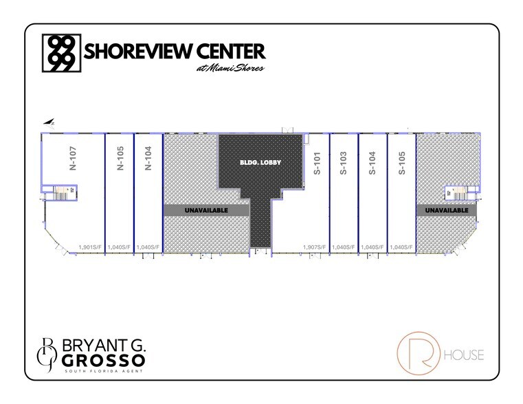 9999 NE 2nd Ave, Miami, FL à louer - Plan de site – Image 1 sur 8