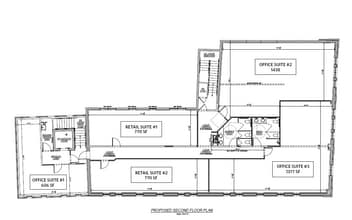 151 W Main St, Purcellville, VA à louer Plan d’étage– Image 2 sur 3