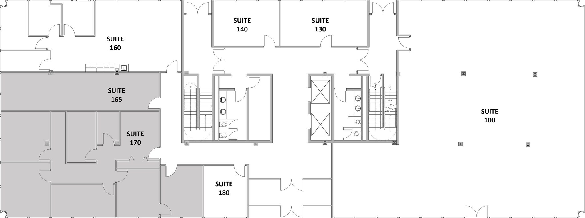 1701 E Lake Ave, Glenview, IL à louer Plan d’étage– Image 1 sur 1