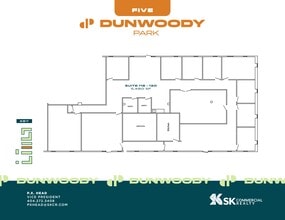1 Dunwoody Park, Atlanta, GA à louer Plan de site– Image 1 sur 1