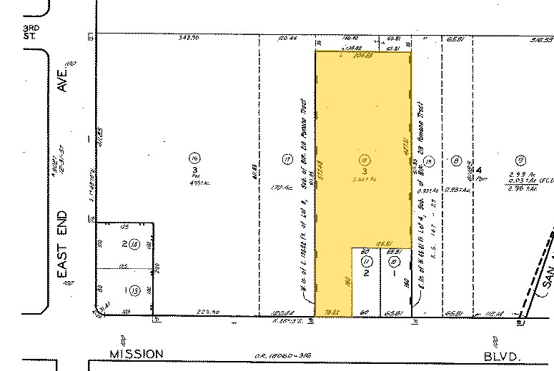 1689 E Mission Blvd, Pomona, CA à vendre - Plan cadastral – Image 2 sur 7
