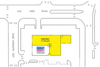 14040 Joel McDonald Dr, Oklahoma City, OK à louer Plan de site– Image 2 sur 2