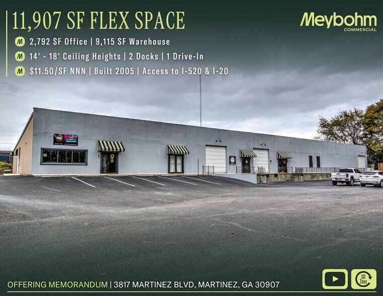 3817 Martinez Blvd, Augusta, GA à louer - Photo de l’immeuble – Image 1 sur 22