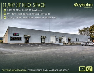 Plus de détails pour 3817 Martinez Blvd, Augusta, GA - Industriel/Logistique à louer