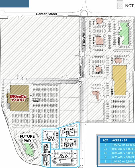 338 N 1750 W, Springville, UT à louer - Plan de site – Image 2 sur 2