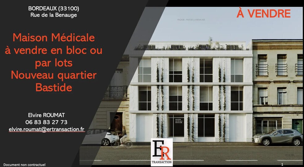 Bureau dans Bordeaux à vendre - Photo de l’immeuble – Image 3 sur 17