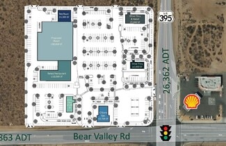Plus de détails pour NWC Hwy 395 & Bear Valley Rd, Victorville, CA - Local commercial à louer